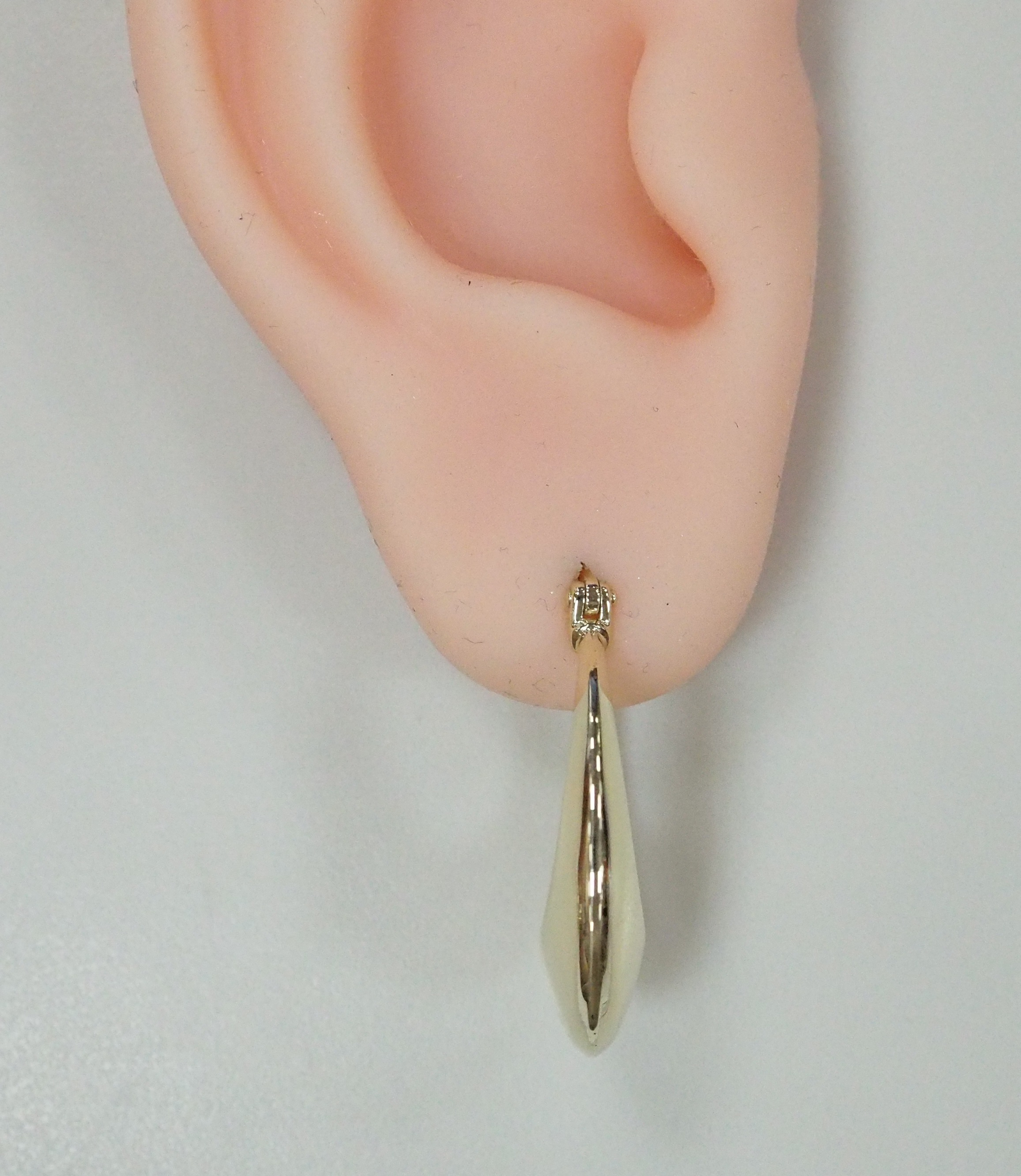 Серьги из желтого золота